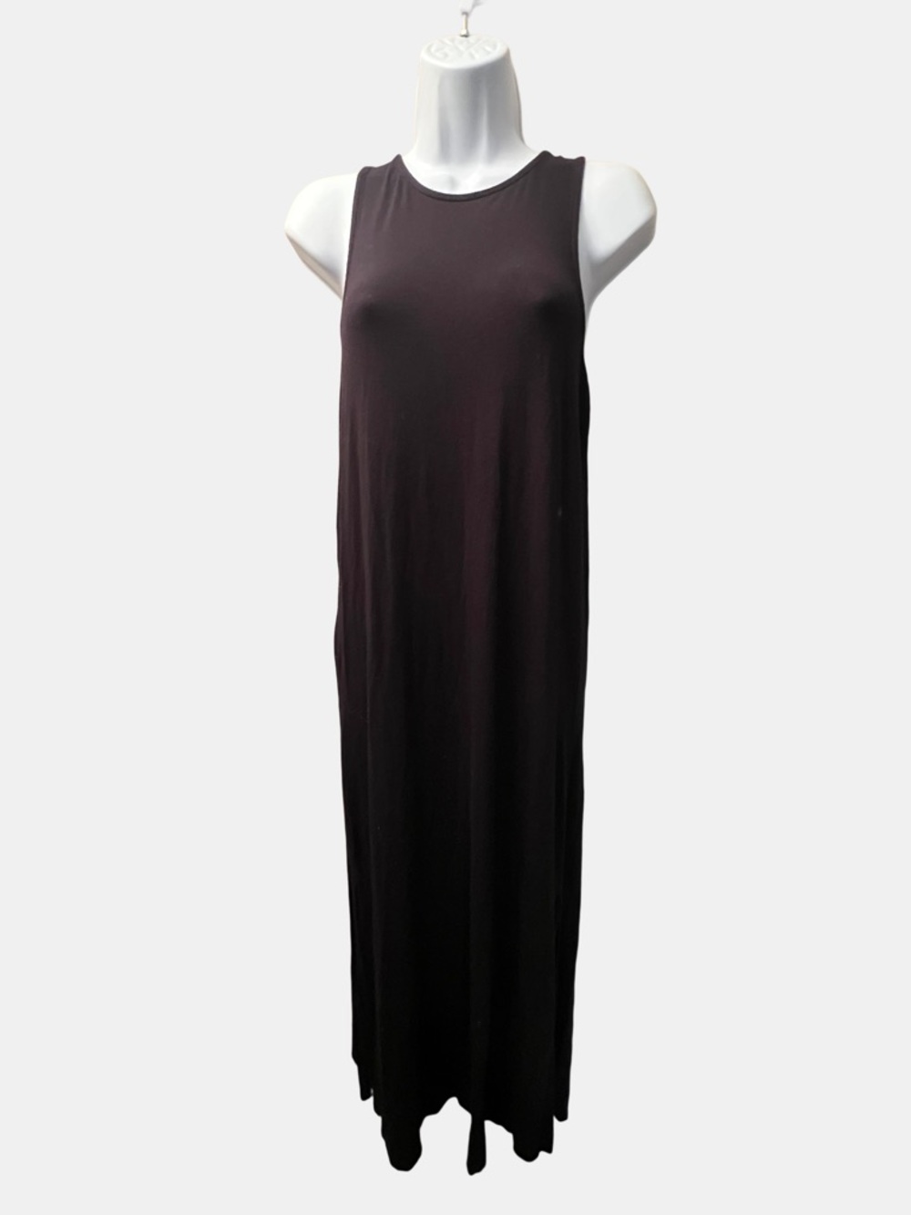 Mango‎ Basics Black Maxi Dress Size S Sleeveless Tank Casual Minimalist